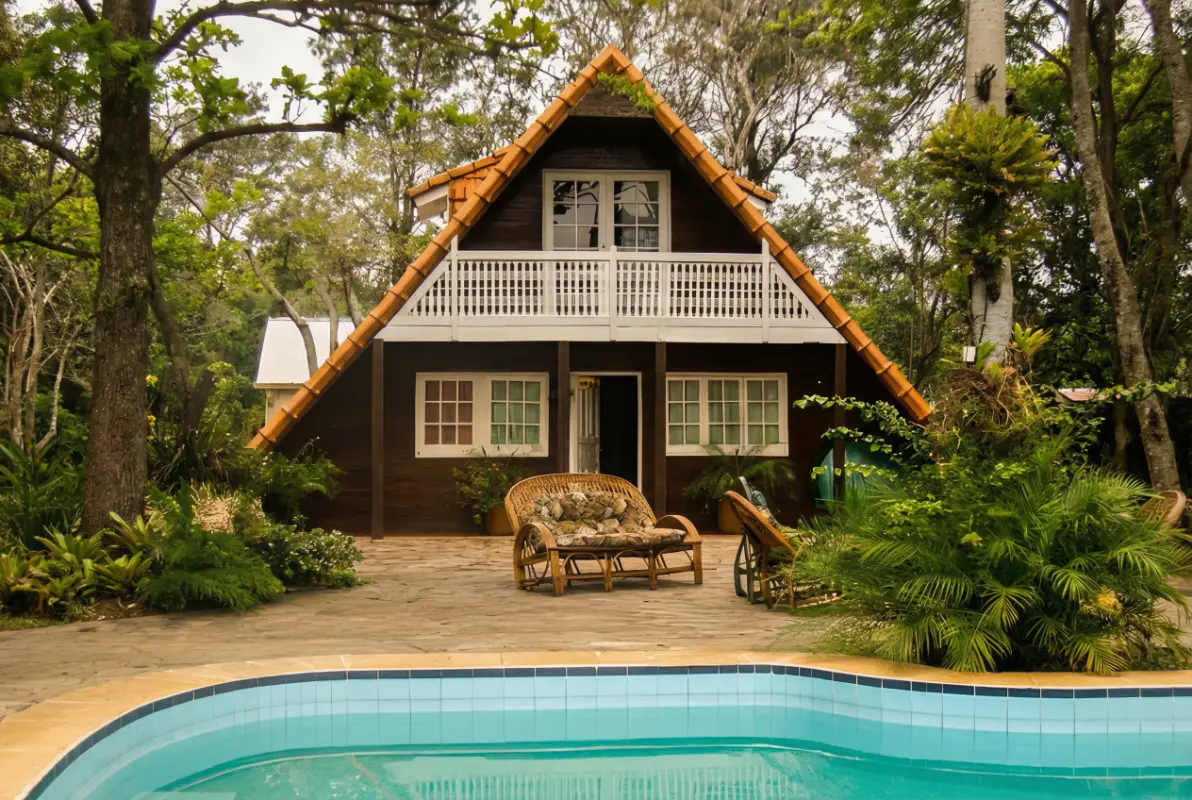 Complejo Boteco del Santoró - Alquiler por día en Altos con piscina
