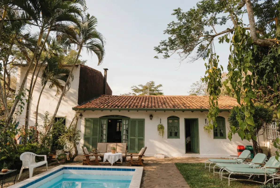 Posada Arasy - Alquiler por día en Areguá con piscina