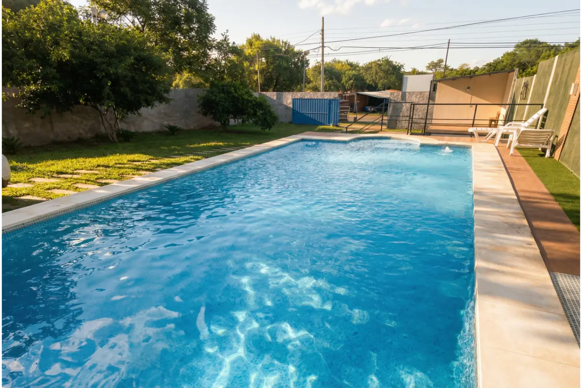 Quinta Las Palmeras - Quinta en Luque con piscina para alquiler por día
